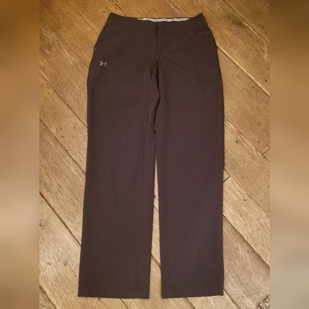 Under Armour Golf Pants Size 2 Like New Black!